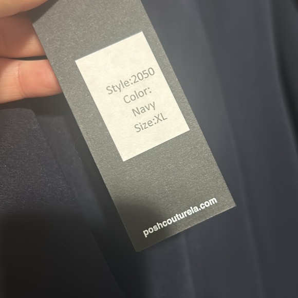 Brand new with tags Posh couture xl but would fit a large as well. Navy blue - Picture 5 of 8